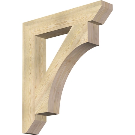 Ekena Millwork Westlake Slat Rough Sawn Bracket, Douglas Fir, 6"W x 36"D x 40"H BKT06X36X40WTL06RDF